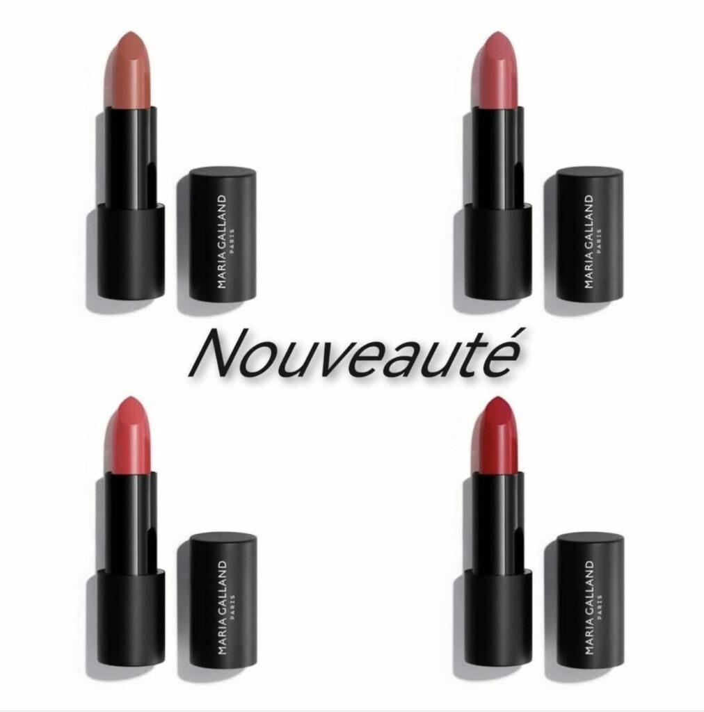 nouveau rouge de chez Maria Galland, Quand Soin et Maquillage ne font qu'un !