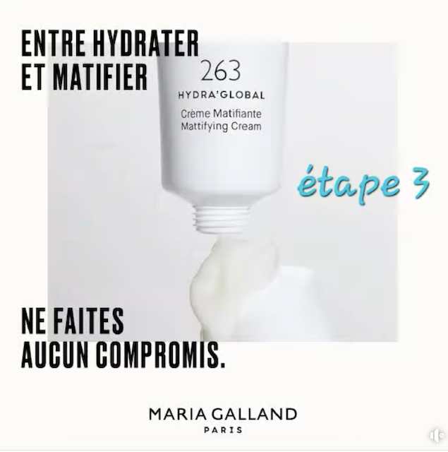 Routine Anti Brillance étape 3